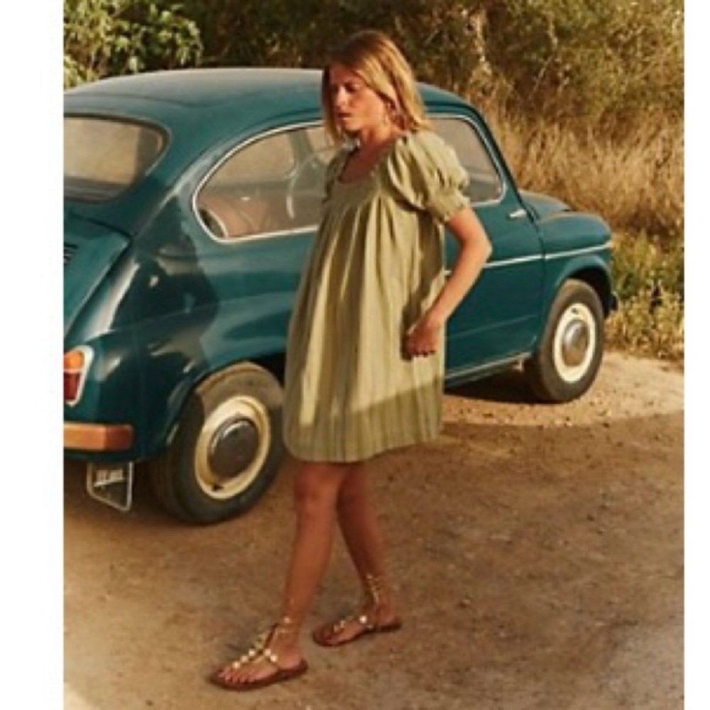 Free People Olive Mini Dress